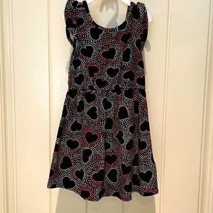 Girls heart dress